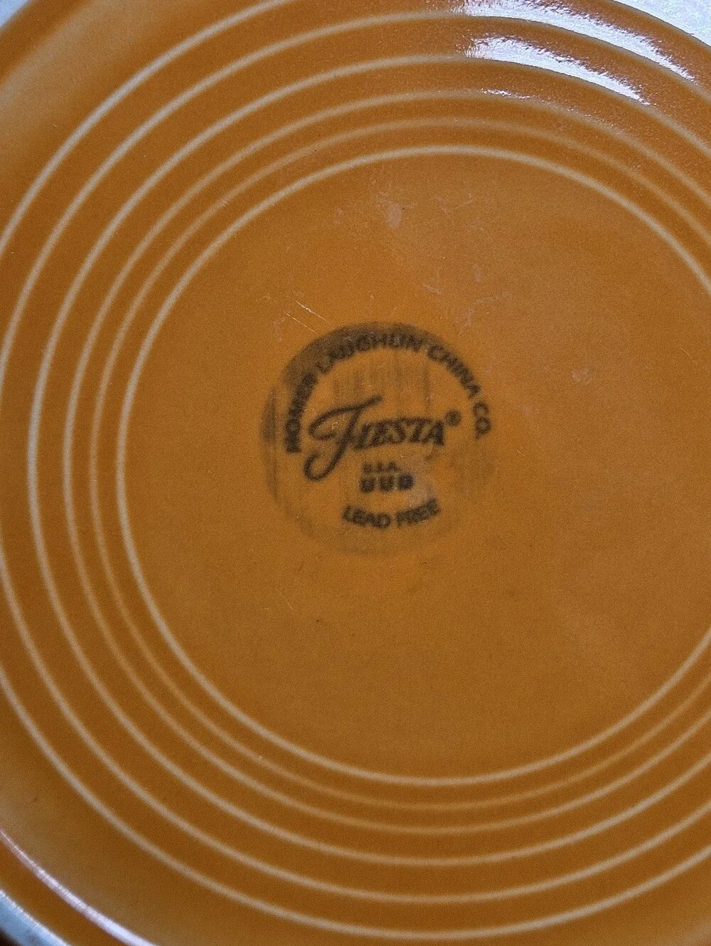 2006 Fiesta Fiestaware Tangerine 10.5